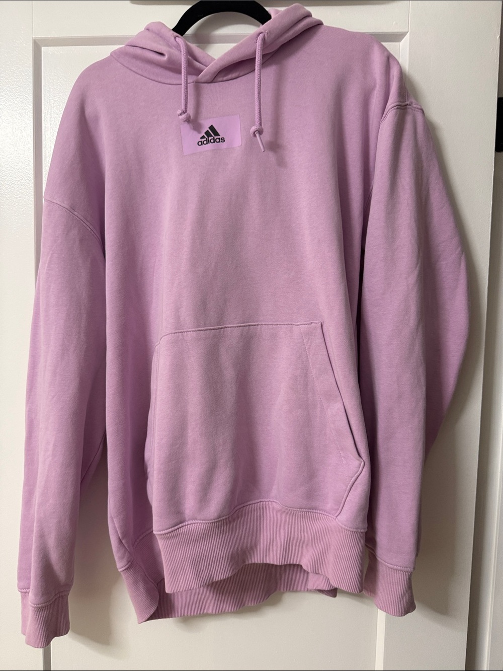adidas Pastel Purple Pullover Hoodie
